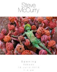 image: Steve Mc Curry. Exhibiting at Patricia Conde Galeria. Mexico