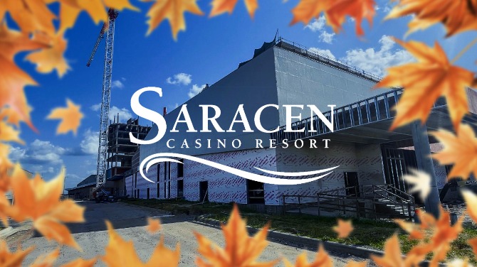 Adição do Saracen Casino Resort deve ser concluída no outono de 2025