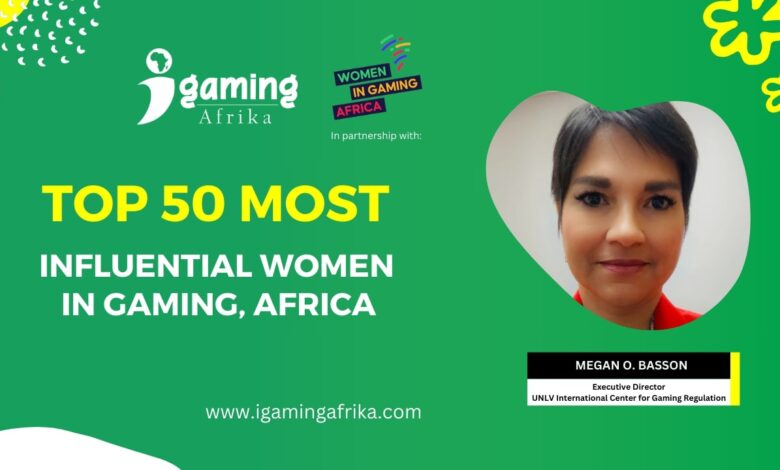 Comemorando as 50 mulheres mais influentes em jogos de 2024 na África: Megan Basson