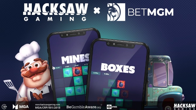 BetMGM e Hacksaw Gaming se expandem para Nova Jersey e Michigan