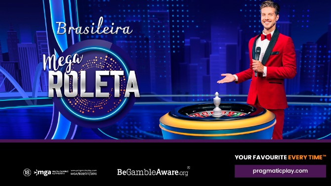 Pragmatic Play lança Mega Roulette Б─⌠ Brasileira