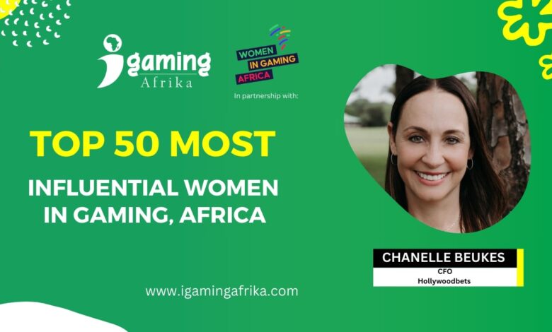 Celebrando as 50 mulheres mais influentes em jogos de 2024 na África: Chanelle Beukes