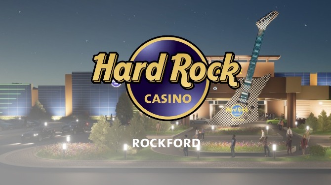 Propriedade temporária do Hard Rock Casino Rockford fechando antes do cassino permanente