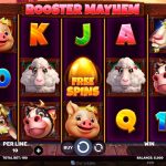 Spinomenal lança slot Barnstorming Rooster Mayhem