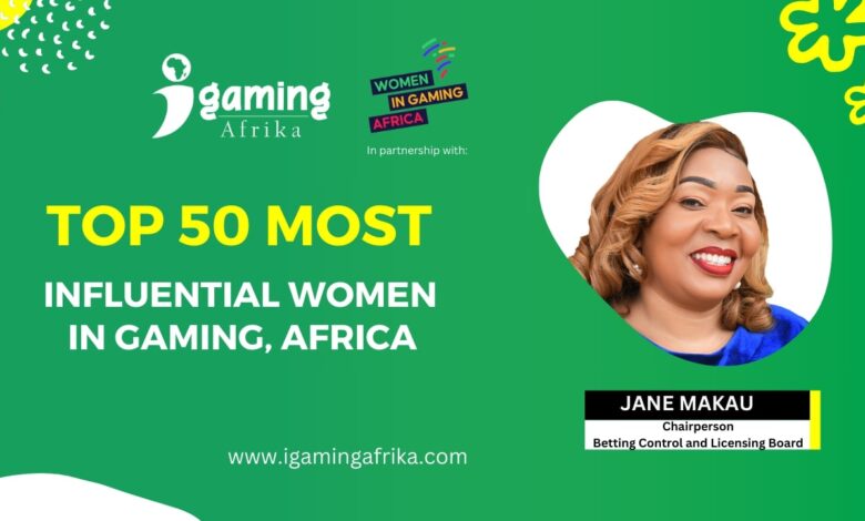 Comemorando as 50 mulheres mais influentes nos jogos de 2024, África: Jane Makau