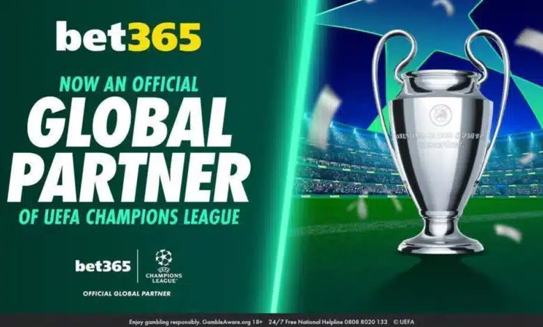 bet365 se torna parceira global oficial da UEFA Champions League