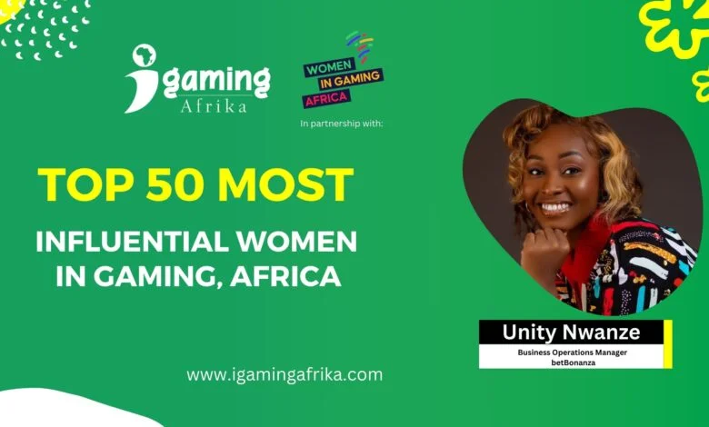 Comemorando as 50 mulheres mais influentes nos jogos de 2024, África: Unity Nwanze