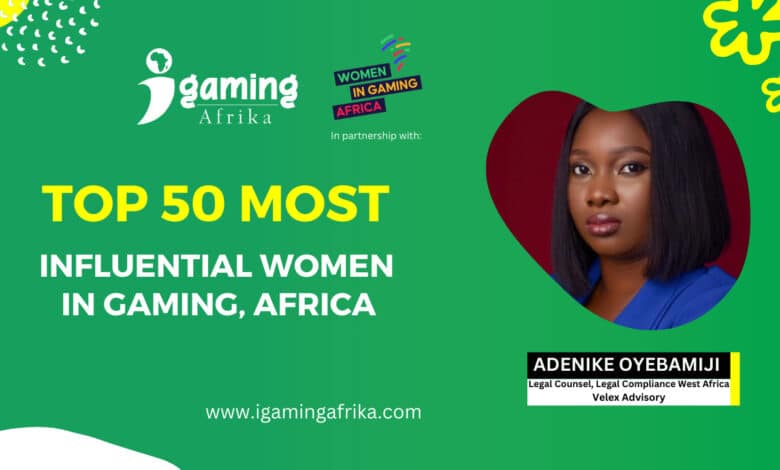 Celebrando as 50 mulheres mais influentes em jogos de 2024 na África: Adenike Oyebamiji