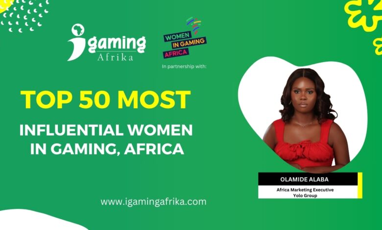 Celebrando as 50 mulheres mais influentes em jogos de 2024 na África: Olamide Alaba