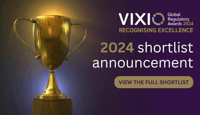 Vixio anuncia lista de finalistas do Prêmio Regulatório Global 2024