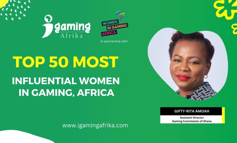 Celebrando as 50 mulheres mais influentes em jogos de 2024 na África: Gifty-Rita Amoah