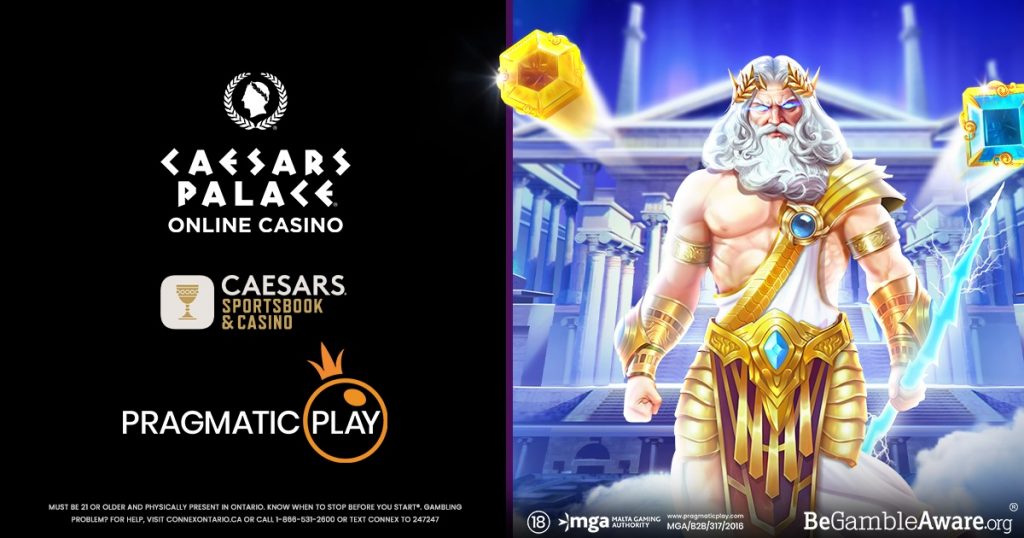 Pragmatic Play fortalece a oferta de Ontário com o lançamento digital do Caesars