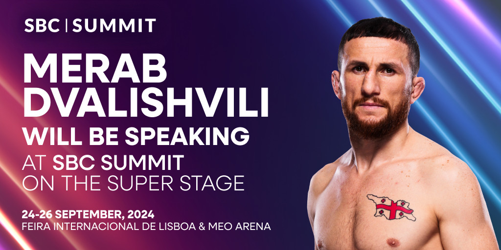 Campeão do UFC Merab Dvalishvili falará no SBC Summit em Lisboa