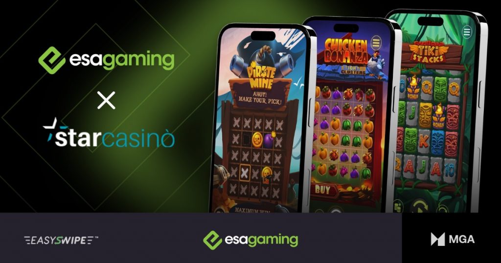 ESA Gaming impulsiona colaboração da Betsson com expansão na Itália