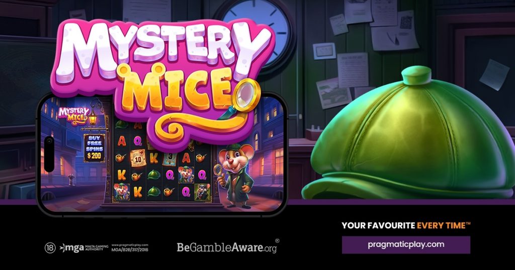 Pragmatic Play revela novo jogo de slot, “Mystery Mice”