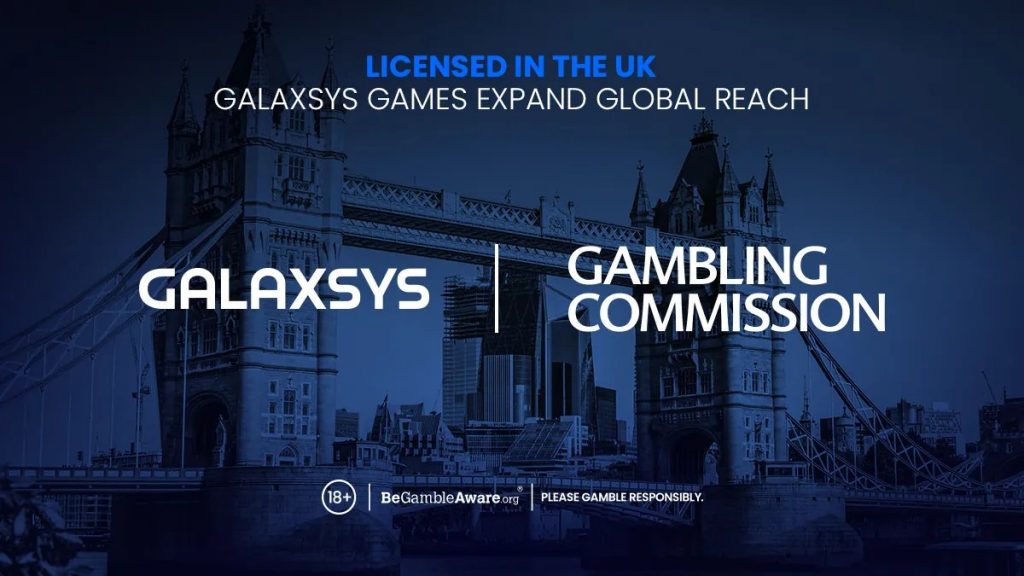 Galaxsys será lançado no mercado do Reino Unido após aprovação do UKGC