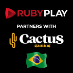 RubyPlay reforça alcance na América Latina com parceria com a Cactus Gaming