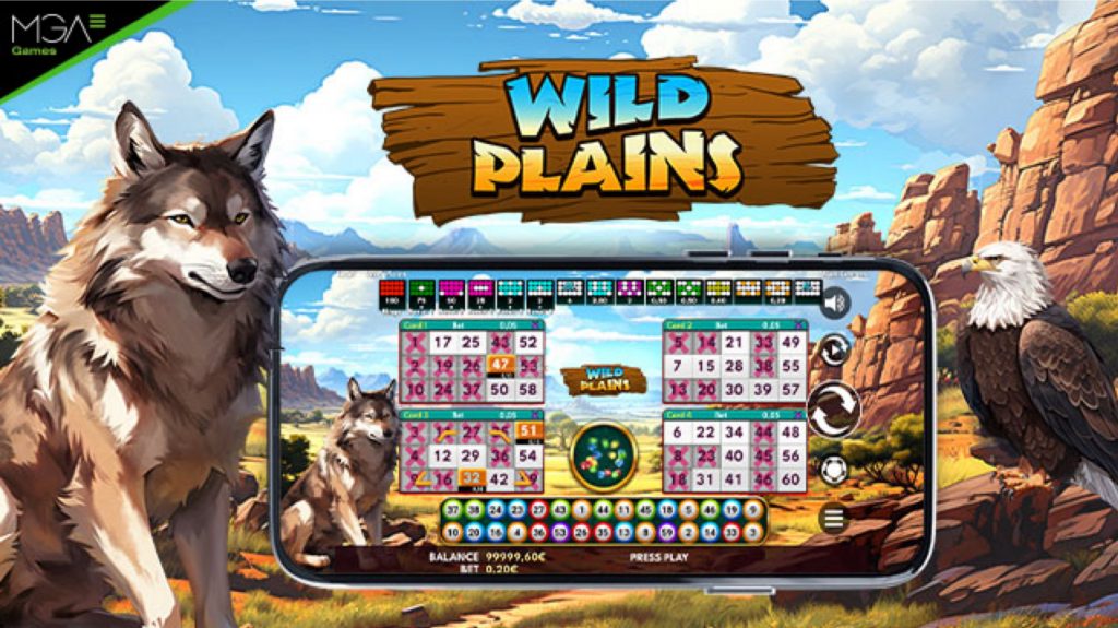 MGA Games lança jogo de videobingo Wild Plains