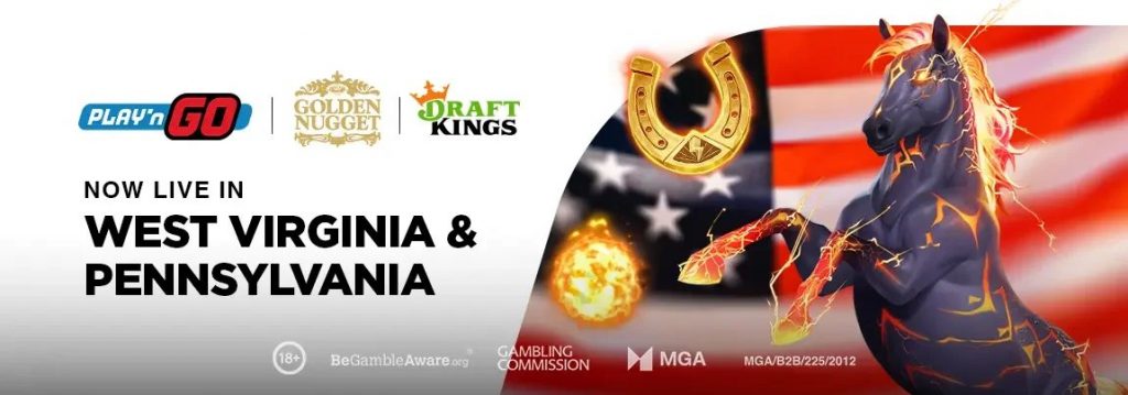 Play'n GO expande presença na América do Norte com parceria com DraftKings